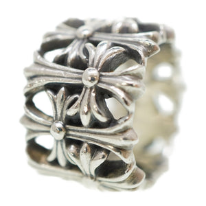 クロムハーツ セメタリークロス リング 指輪 シルバー925 14号 シルバー 0063【中古】CHROME HEARTS メンズ