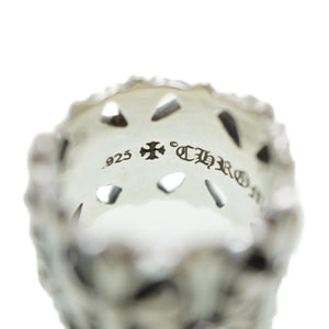 クロムハーツ セメタリークロス リング 指輪 シルバー925 14号 シルバー 0063【中古】CHROME HEARTS メンズ