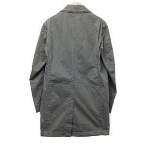 新品同様 L.B.M.1911 チェスターコート コットン サイズ50 グレー 0071【中古】エルビーエム1911 メンズ