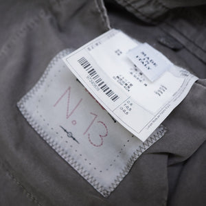 新品同様 L.B.M.1911 チェスターコート コットン サイズ50 グレー 0071【中古】エルビーエム1911 メンズ