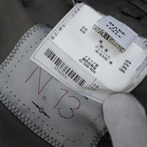 新品同様 L.B.M.1911 チェスターコート コットン サイズ50 グレー 0071【中古】エルビーエム1911 メンズ