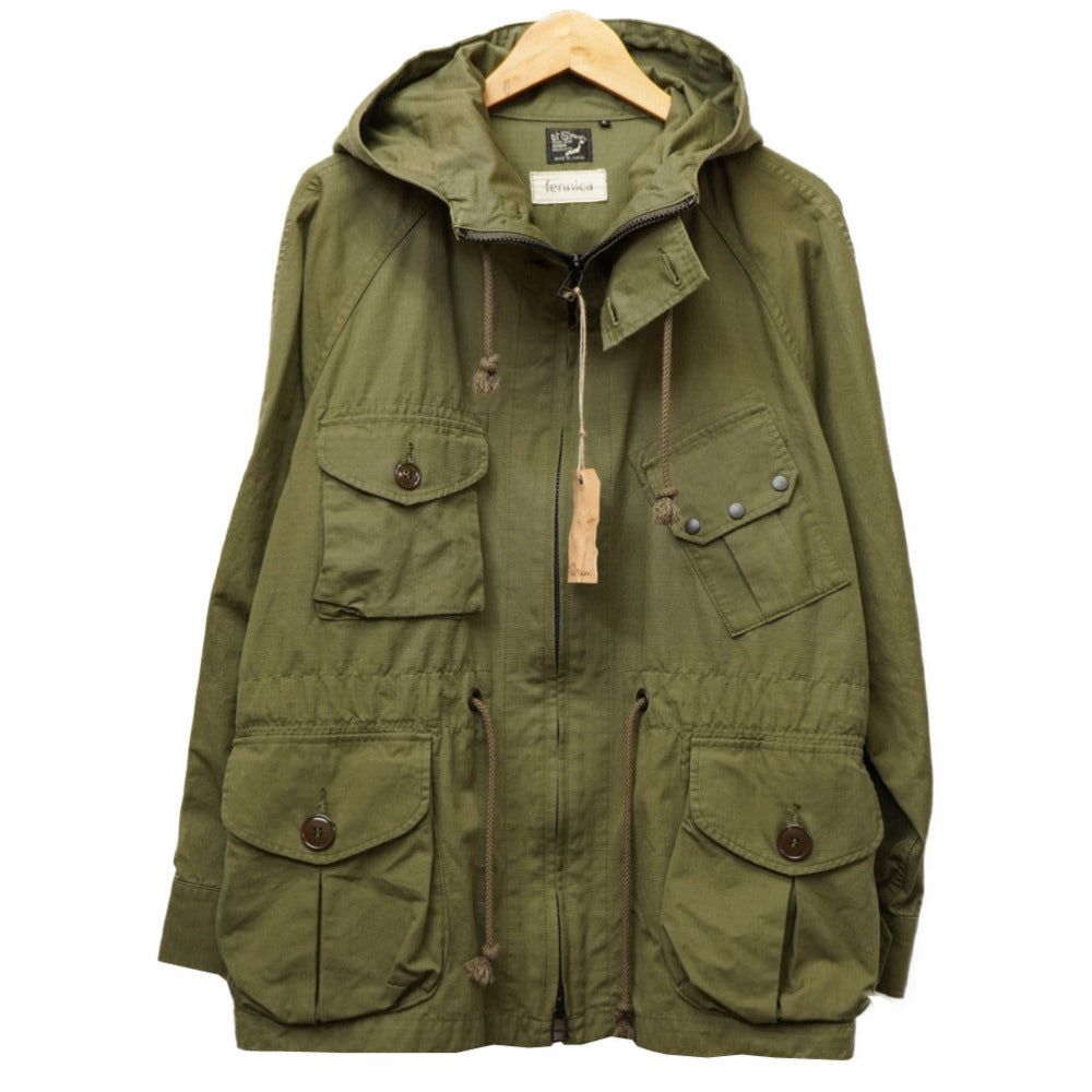 新品同様 オアスロウ / フェニカ カヤックパーカー ジャケット サイズ2 コットン カーキ 0072【中古】orSlow / Fennica メンズ
