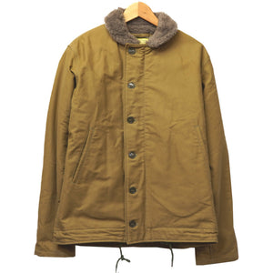 美品 バズリクソンズ N-1 デッキジャケット 22036 BR12031/BR13626 ミリタリージャケット サイズL 0073【中古】Buzz Rickson's メンズ