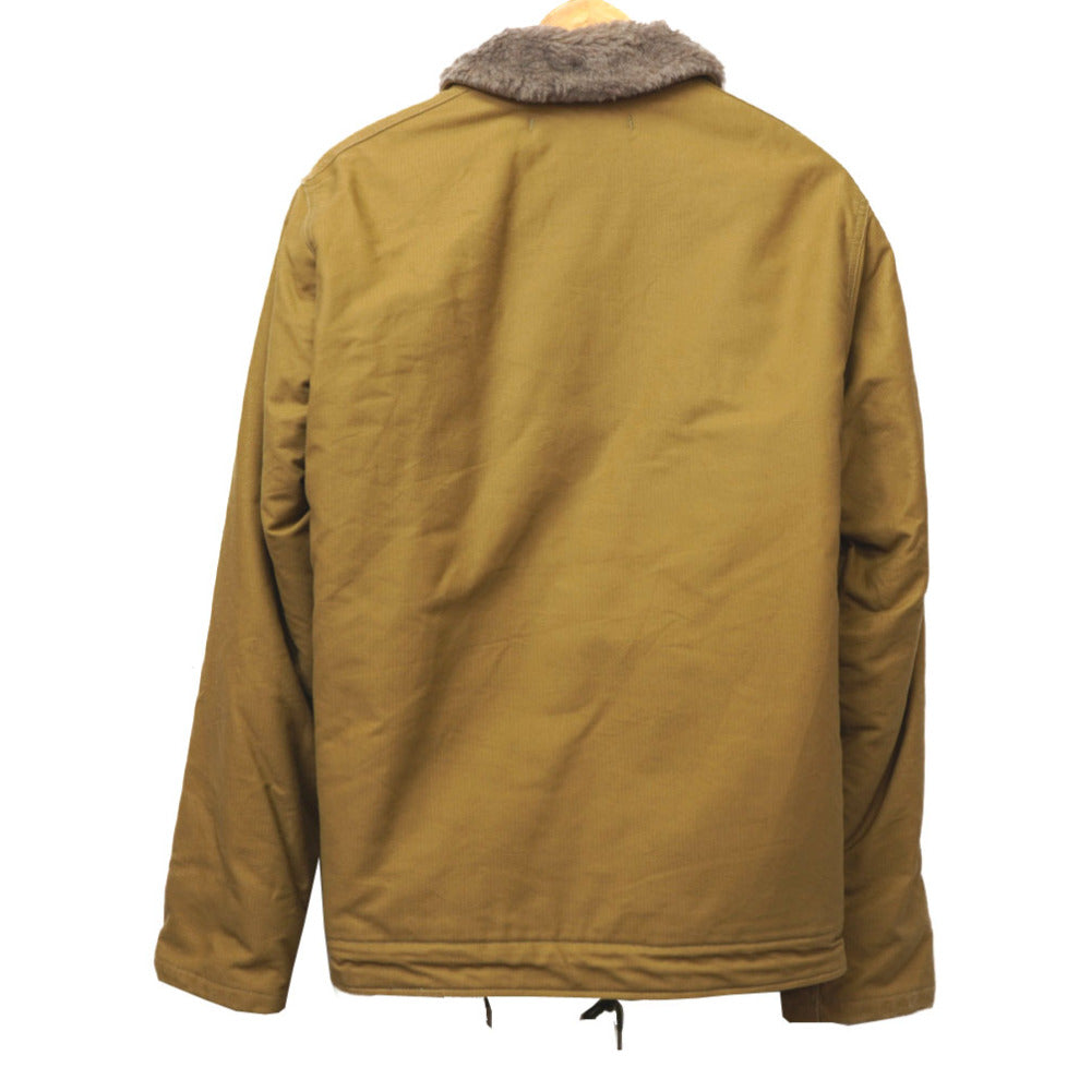 美品 バズリクソンズ N-1 デッキジャケット 22036 BR12031/BR13626 ミリタリージャケット サイズL 0073【中古】Buzz Rickson's メンズ