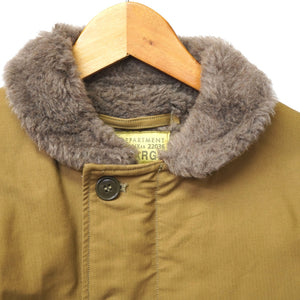 美品 バズリクソンズ N-1 デッキジャケット 22036 BR12031/BR13626 ミリタリージャケット サイズL 0073【中古】Buzz Rickson's メンズ