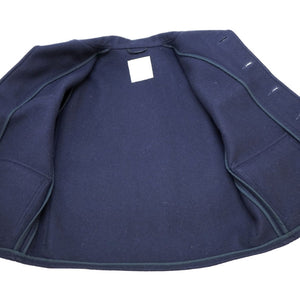 新品同様 バズリクソンズ マッキーノコート BR12535 ウール コート サイズ40 ネイビー 紺 0074【中古】Buzz Rickson's メンズ