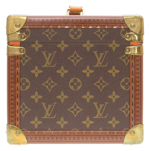 美品 ルイ ヴィトン モノグラム ボワット フラコン M21828 メイクボックス 化粧ケース トランク バッグ LV 0083 【中古】 LOUIS VUITTON