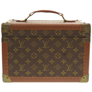 ルイ ヴィトン モノグラム ボワット フラコン M21828 メイクボックス 化粧ケース トランク バッグ LV 0084 【中古】 LOUIS VUITTON