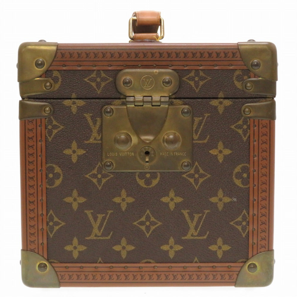 ルイ ヴィトン モノグラム ボワット フラコン M21828 メイクボックス 化粧ケース トランク バッグ LV 0084 【中古】 LOUIS VUITTON