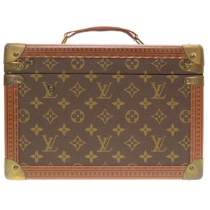 ルイ ヴィトン モノグラム ボワット フラコン M21828 メイクボックス 化粧ケース トランク バッグ LV 0084 【中古】 LOUIS VUITTON