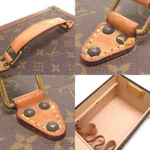 ルイ ヴィトン モノグラム ボワット フラコン M21828 メイクボックス 化粧ケース トランク バッグ LV 0084 【中古】 LOUIS VUITTON