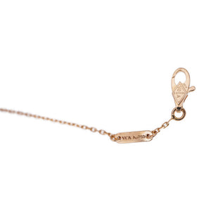 新品同様 ヴァンクリーフ＆アーペル スゥイートアルハンブラ ハート カーネリアン K18PG ブレスレット 750PG ジュエリー 0087【中古】Van Cleef & Arpels レディース