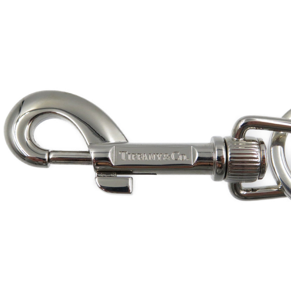 美品 ティファニー シュプリーム リターン トゥ ティファニー オーバル タグ シルバー925 キーリング 0004【中古】TIFFANY&Co.