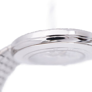 新品同様 ヴァシュロン コンスタンタン パトリモニー クラシック 金無垢 K18WG 81162/206G-9172 手巻き 腕時計 750WG シルバー 0006【中古】VACHERON CONSTANTIN メンズ