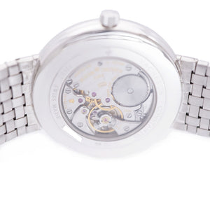 新品同様 ヴァシュロン コンスタンタン パトリモニー クラシック 金無垢 K18WG 81162/206G-9172 手巻き 腕時計 750WG シルバー 0006【中古】VACHERON CONSTANTIN メンズ