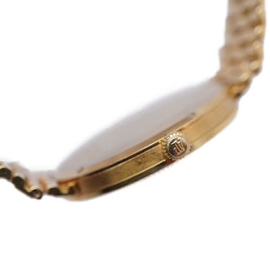 美品 オーデマピゲ 金無垢 15026BA/G/1117BA/01 自動巻き 腕時計 750YG K18イエローゴールド ベージュ文字盤 0007【中古】AUDEMARS PIGUET メンズ