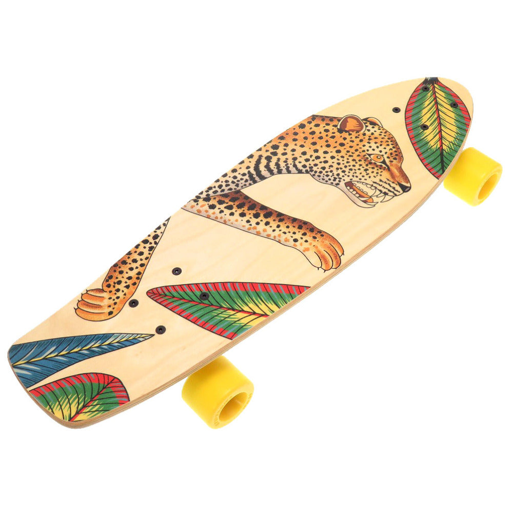 未使用 エルメス サバンナのダンス スケートボード スケボー ウッド ベージュ 0008 【中古】 HERMES