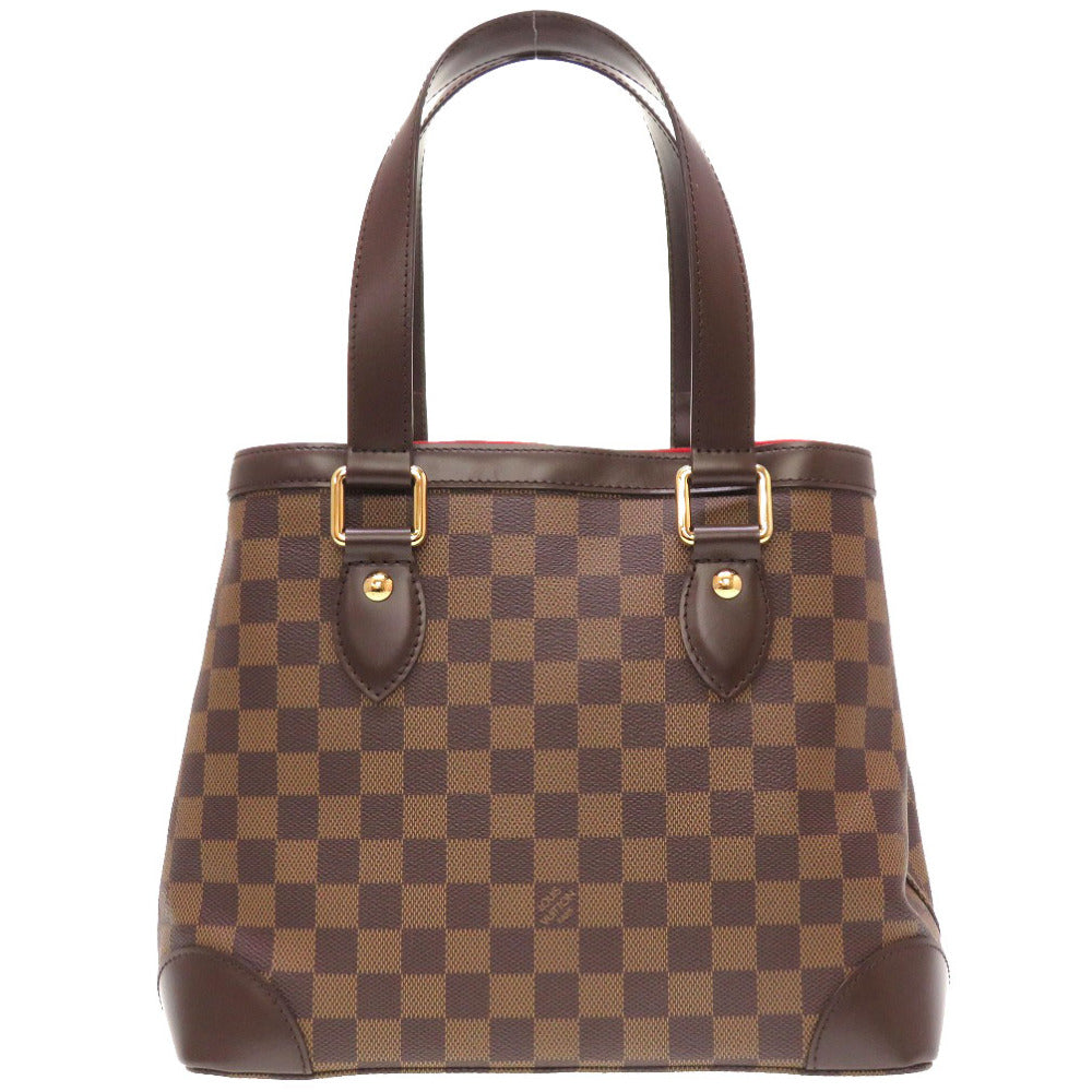新品同様 ルイ ヴィトン ダミエ ハムプステッドPM エベヌ N51205 ハンドバッグ バッグ LV 0012 【中古】 LOUIS VUITTON ハムステッドPM
