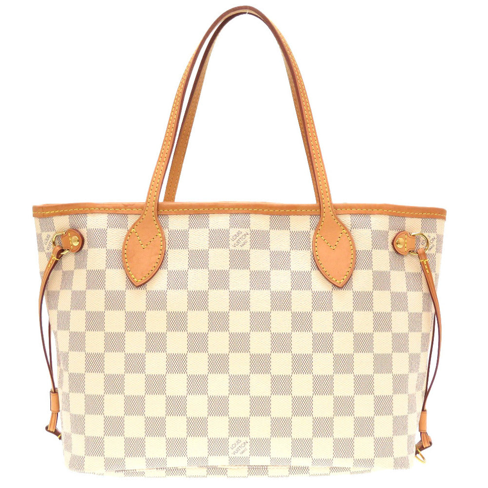 ルイ ヴィトン ダミエ アズール ネヴァーフルPM N41362 トートバッグ バッグ LV 0013 【中古】 LOUIS VUITTON