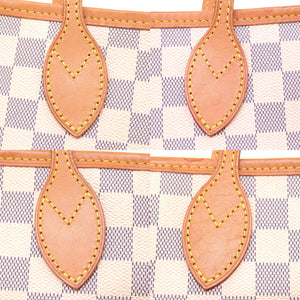 ルイ ヴィトン ダミエ アズール ネヴァーフルPM N41362 トートバッグ バッグ LV 0013 【中古】 LOUIS VUITTON