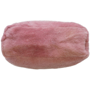 クロムハーツ FSトート バッグ ムートン クロスパッチ ピンク 0015【中古】CHROME HEARTS