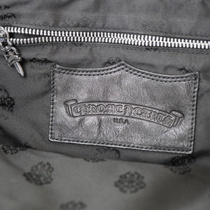 クロムハーツ FSトート バッグ ムートン クロスパッチ ピンク 0015【中古】CHROME HEARTS