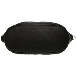 クロムハーツ GILLES セメタリークロス トートバッグ レザー ブラック 黒 ボストンバッグ 0017【中古】CHROME HEARTS