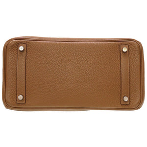 美品 エルメス バーキン30 トリヨンクレマンス アルザン シルバー金具 □M刻印 ハンドバッグ バッグ 0021 【中古】 HERMES