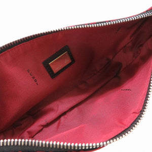 新品 フェンディ ズッキーノ 8BR133 キャンバス レザー レッド 赤 アクセサリーポーチ ショルダーバッグ ズッカ 0022【中古】FENDI