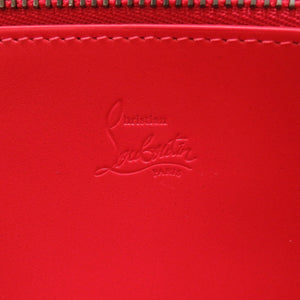 未使用 クリスチャンルブタン パネトーネ マルチスタッズ レザー ブラック 黒 ラウンドファスナー長財布 財布 0023【中古】Christian Louboutin