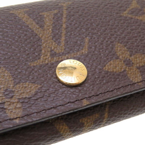 美品 ルイヴィトン モノグラム ミュルティクレ4 M69517 ブラウン 茶 4連 キーケース 0024【中古】LOUIS VUITTON