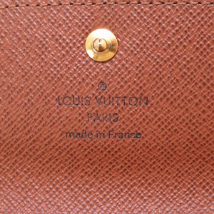 美品 ルイヴィトン モノグラム ミュルティクレ4 M69517 ブラウン 茶 4連 キーケース 0024【中古】LOUIS VUITTON