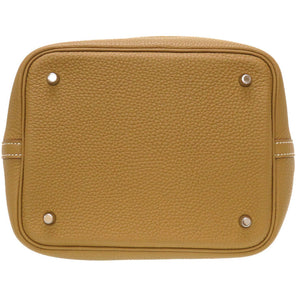新品同様 エルメス ピコタンロックMM トリヨンクレマンス クラフト シルバー金具 ハンドバッグ バッグ 0031 【中古】 HERMES