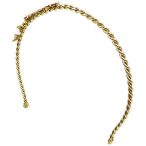 美品 ルイヴィトン セレテット スウィートモノグラム GP ゴールド ピンク カチューシャ 0034【中古】LOUIS VUITTON