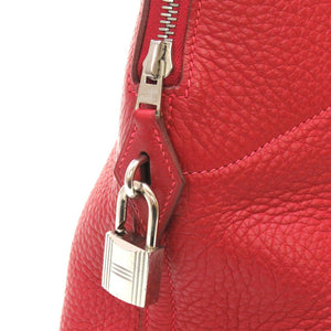 エルメス ボリード35 トリヨンクレマンス ルージュガランス シルバー金具 □G刻印 ハンドバッグ バッグ 赤 0042 【中古】 HERMES
