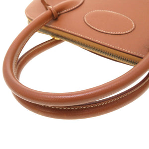 エルメス ボリード35 クシュベル ゴールド ゴールド金具 □A刻印 ハンドバッグ バッグ 茶 0043 【中古】 HERMES