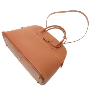 エルメス ボリード35 クシュベル ゴールド ゴールド金具 □A刻印 ハンドバッグ バッグ 茶 0043 【中古】 HERMES