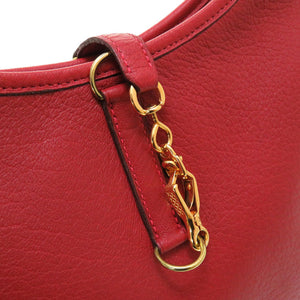 美品 エルメス トリム31 フィヨルド ルージュヴィフ ゴールド金具 □C刻印 ショルダーバッグ バッグ 赤 0044 【中古】 HERMES