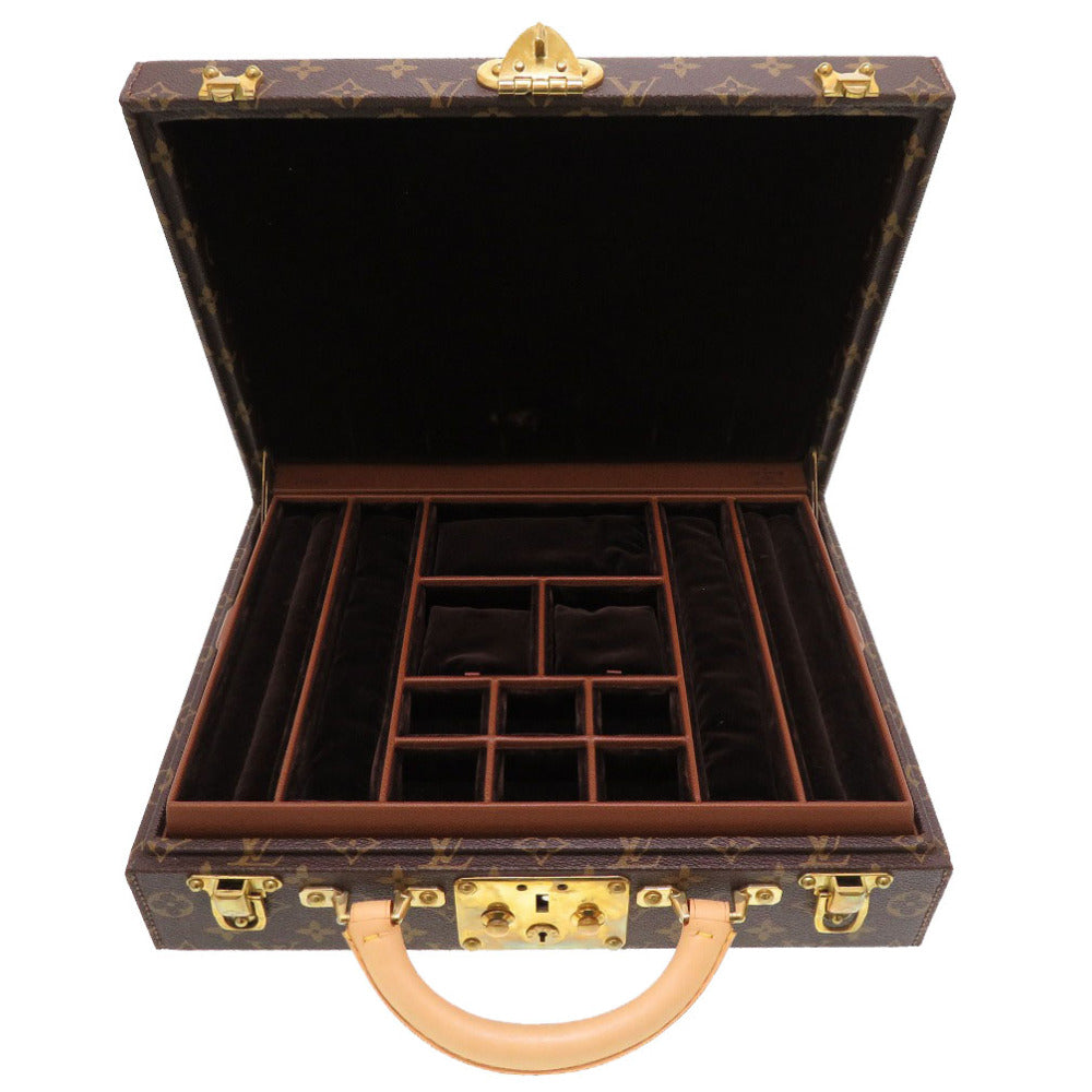 美品 ルイ ヴィトン モノグラム ボワット ビジュー ジュエリーケース M47120 トランク バッグ LV 0046 【中古】 LOUIS VUITTON