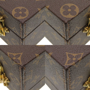 美品 ルイ ヴィトン モノグラム ボワット ビジュー ジュエリーケース M47120 トランク バッグ LV 0046 【中古】 LOUIS VUITTON