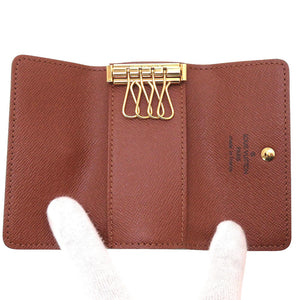 美品 ルイヴィトン ミュルティクレ4 M69517 モノグラム キーケース 0059【中古】LOUIS VUITTON