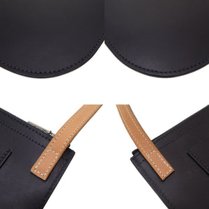 新品同様 ホワイトハウスコックス レザー ブラック 黒 ショルダーバッグ 0062【中古】Whitehouse Cox