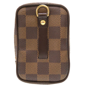 美品 ルイ ヴィトン ダミエ エテュイ オカピPM エベヌ M61738 ショルダーバッグ バッグ LV 0069 【中古】 LOUIS VUITTON
