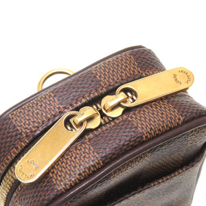 美品 ルイ ヴィトン ダミエ エテュイ オカピPM エベヌ M61738 ショルダーバッグ バッグ LV 0069 【中古】 LOUIS VUITTON