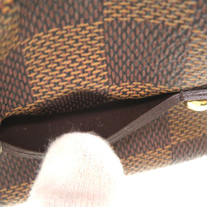美品 ルイ ヴィトン ダミエ エテュイ オカピPM エベヌ M61738 ショルダーバッグ バッグ LV 0069 【中古】 LOUIS VUITTON