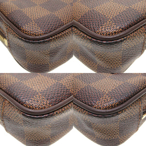 美品 ルイ ヴィトン ダミエ エテュイ オカピPM エベヌ M61738 ショルダーバッグ バッグ LV 0069 【中古】 LOUIS VUITTON