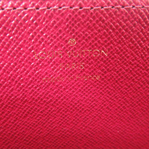 美品 ルイヴィトン ジッピーウォレット モノグラム M41895 ICチップ フューシャ ラウンドファスナー長財布 財布 0071【中古】LOUIS VUITTON