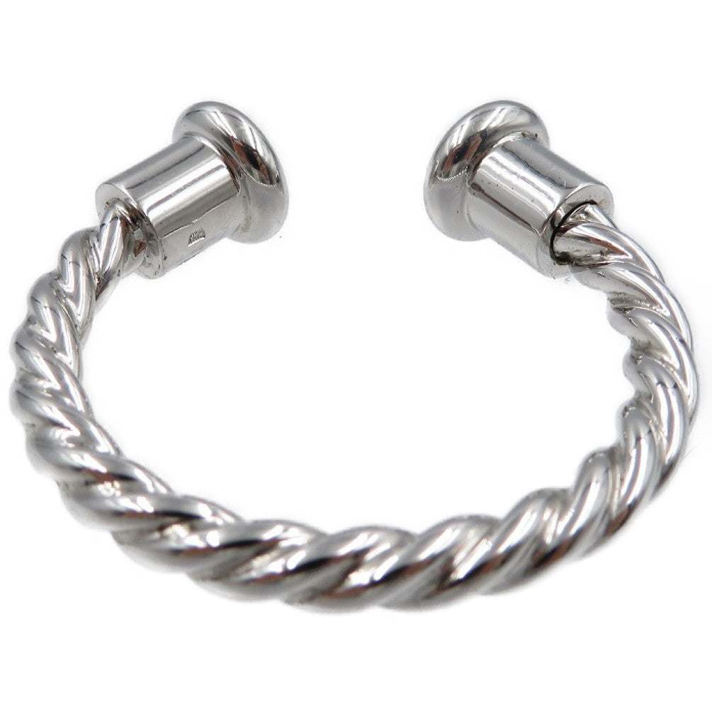 新品同様 ブルガリ シルバー925 ユニセックス キーリング キーホルダー 0081【中古】BVLGARI