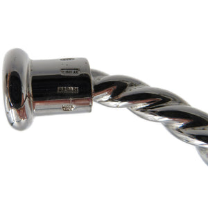 新品同様 ブルガリ シルバー925 ユニセックス キーリング キーホルダー 0081【中古】BVLGARI