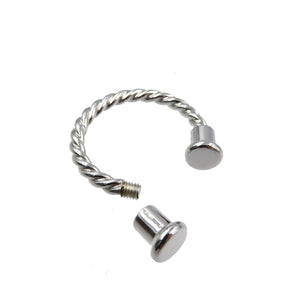 新品同様 ブルガリ シルバー925 ユニセックス キーリング キーホルダー 0081【中古】BVLGARI